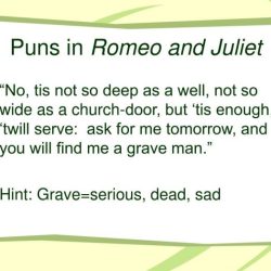 Juliet romeo puns project