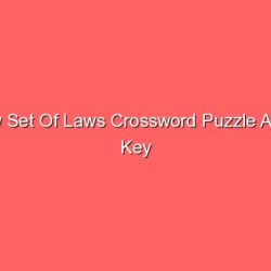 Lesser in law crossword clue