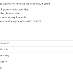 If the fed wishes to stimulate the economy it could