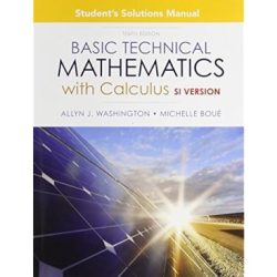 Allyn j washington basic technical mathematics with calculus