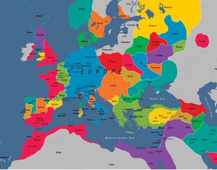 Decentralized monarchies in europe 1200 to 1450