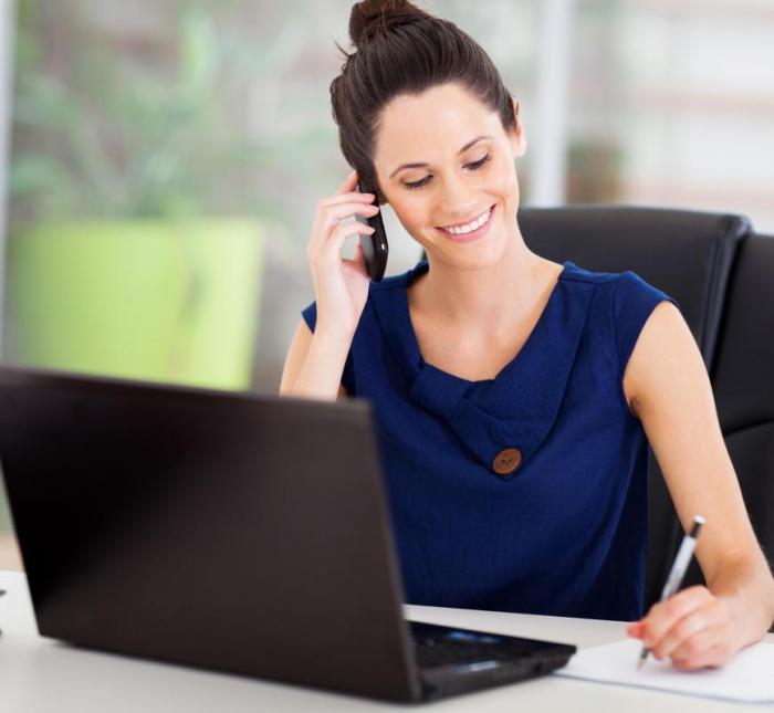 A medical assistant is composing business correspondence